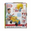 LITTLE TIKES KLOCKI WAFFLE BLOCKS AUTOBUS SZKOLNY 2+