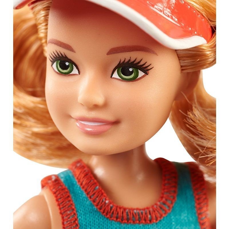 MATTEL BARBIE LALKA SIOSTRA STACIE I ZWIERZĄTKO FHP63 3+