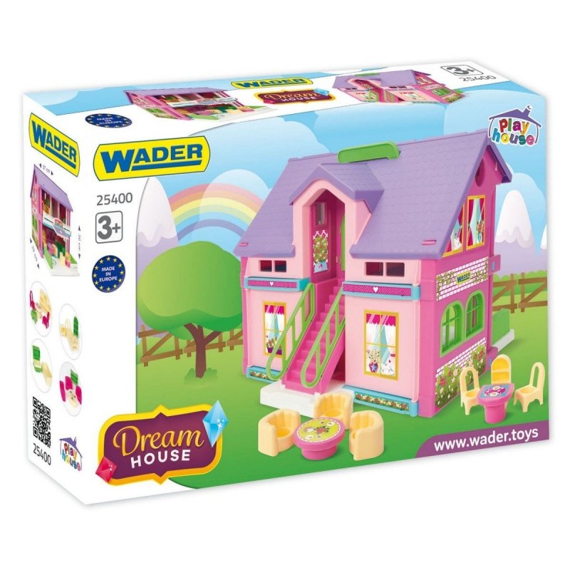 WADER DOMEK DLA LALEK 37CM PLAY HOUSE 3+