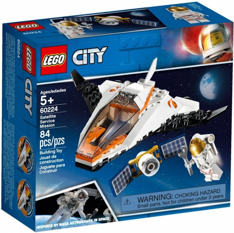 LEGO CITY NAPRAWA SATELITY 60224 5+