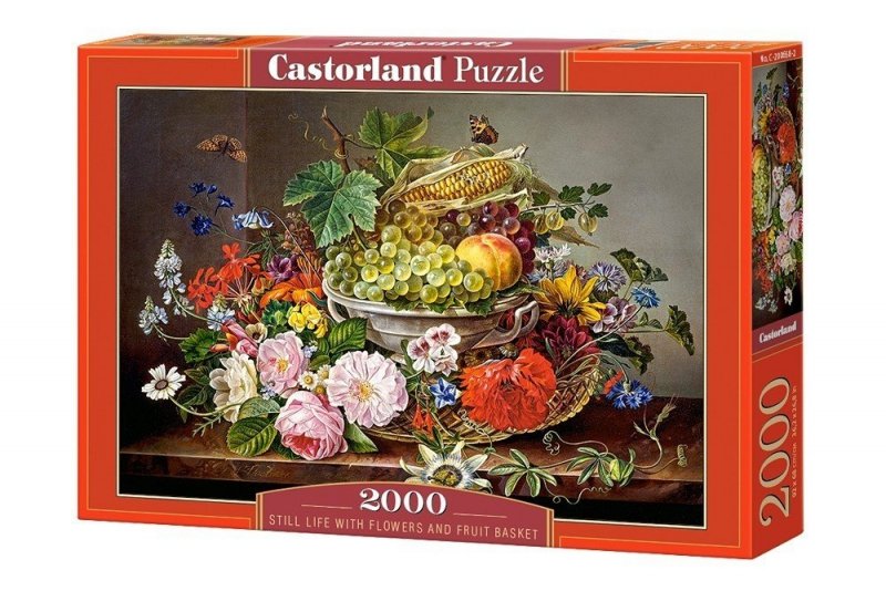 CASTOR 2000 EL. KOSZYK OWOCÓW I KWIATÓW PUZZLE 9+