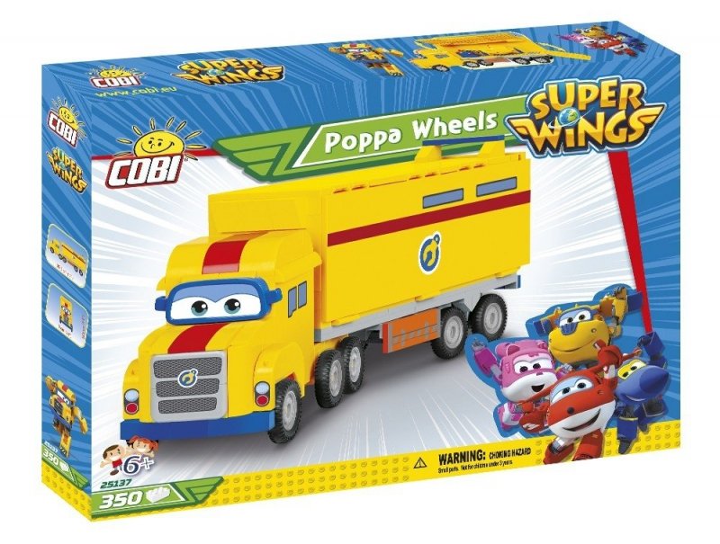 COBI KLOCKI SUPER WINGS POPPA WHEELS 350EL. 25137 6+