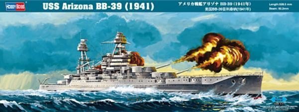 HOBBY BOSS USS ARIZONA BB-39 (1941) 86501 SKALA 1:350