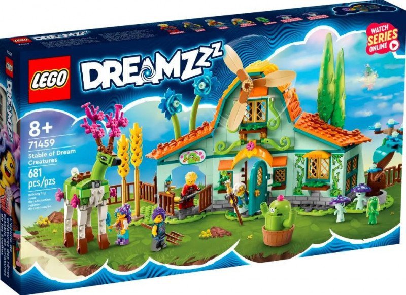 LEGO DREAMZZZ STAJNIA FANTASTYCZNYCH STWORZEŃ 71459 8+