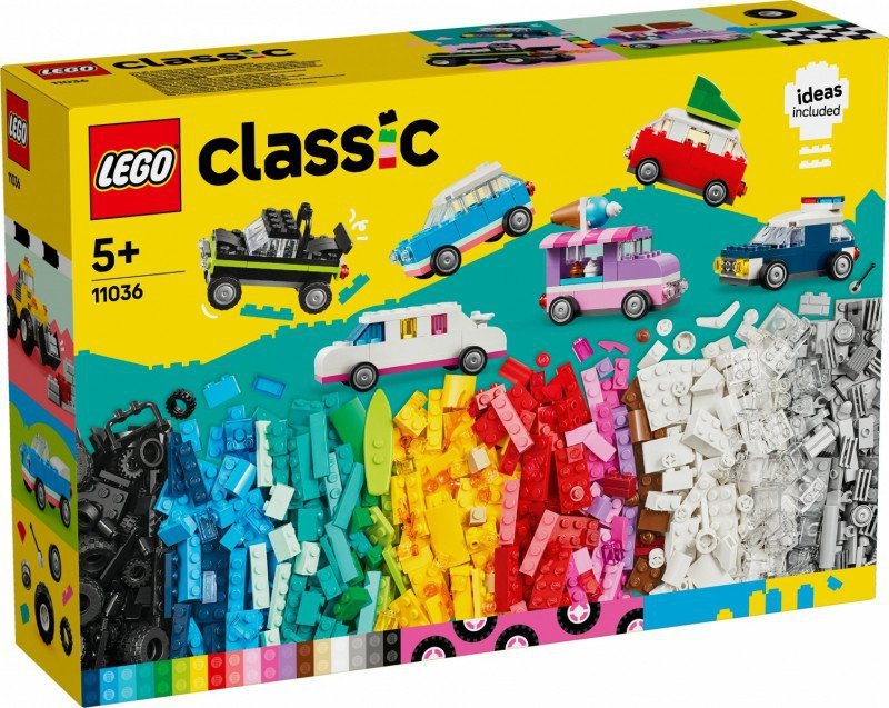 LEGO CLASSIC KREATYWNE POJAZDY 11036 5+