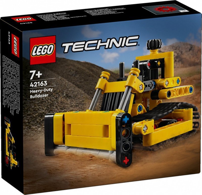 LEGO TECHNIC BULDOŻER DO ZADAŃ SPECJALNYCH 42163 7+