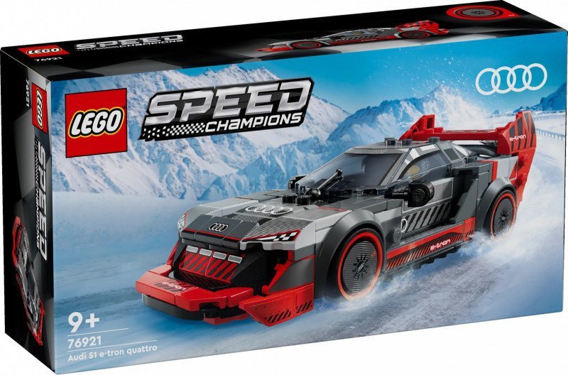 LEGO SPEED CHAMPIONS WYŚCIGOWE AUDI S1 E-TRON QUATTRO 76921 9+