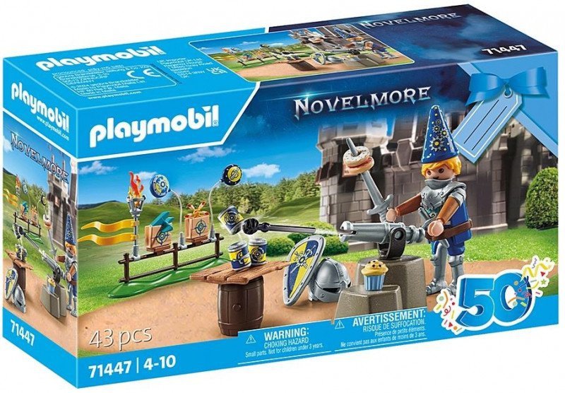 PLAYMOBIL NOVELMORE PRZYJĘCIE URODZINOWE RYCERZA 71447 4+