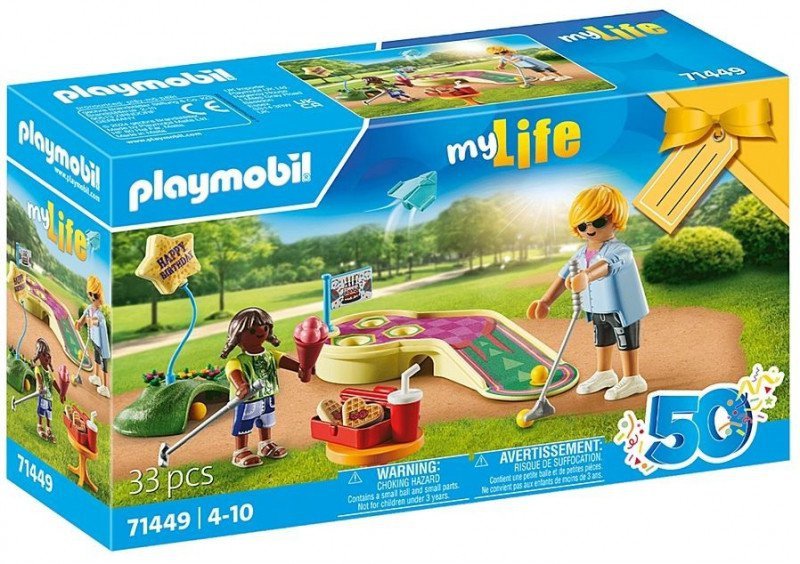 PLAYMOBIL MY LIFE MINIGOLF 71449 4+