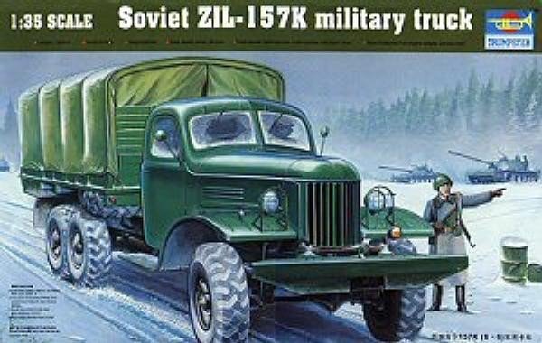 TRUMPETER SOVIET ZIL-157K 6X6 MILITARY 01003 SKALA 1:35