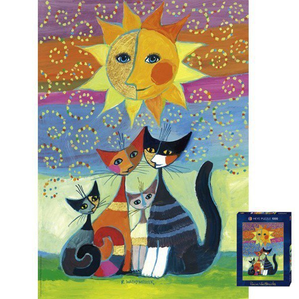 HEYE 1000 EL. WACHTMEISTER SUN PUZZLE 12+