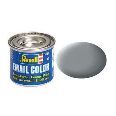 REVELL EMAIL COLOR 43 MIDDLE GREY MAT 8+