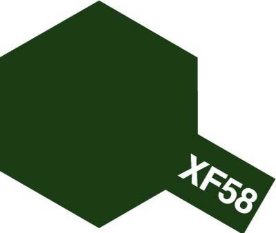 TAMIYA FARBA ACRYLIC MINI XF-58 OLIVE GR 81758