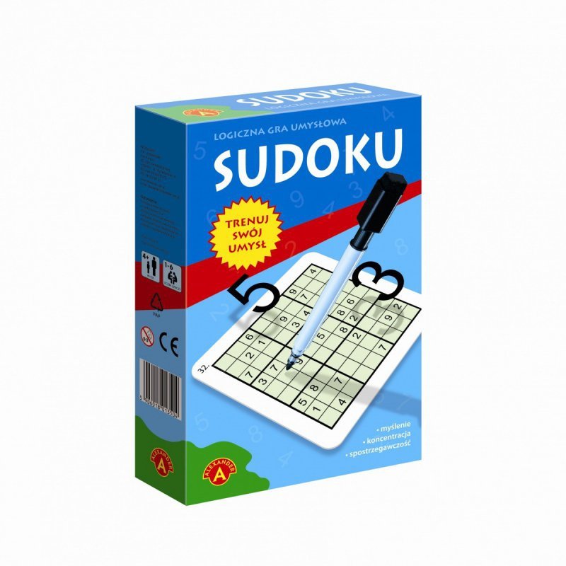 ALEXANDER GRA SUDOKU MINI 8+