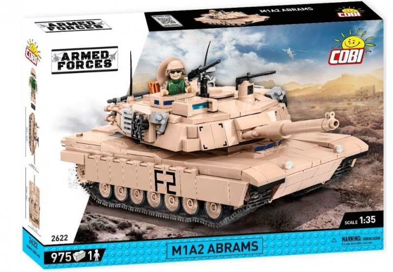 COBI M1A2 ABRAMS 2622 9+