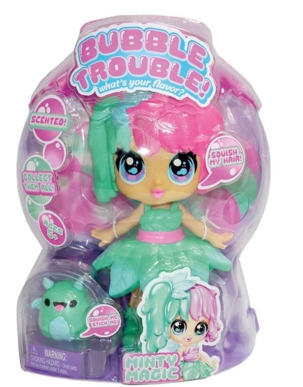 COBI LALECZKA PACHNĄCA MIĘTOWA WRÓŻKA BUBBLE TROUBLE 20CM 5+