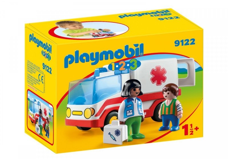 PLAYMOBIL 123 KARETKA 9122 18M+