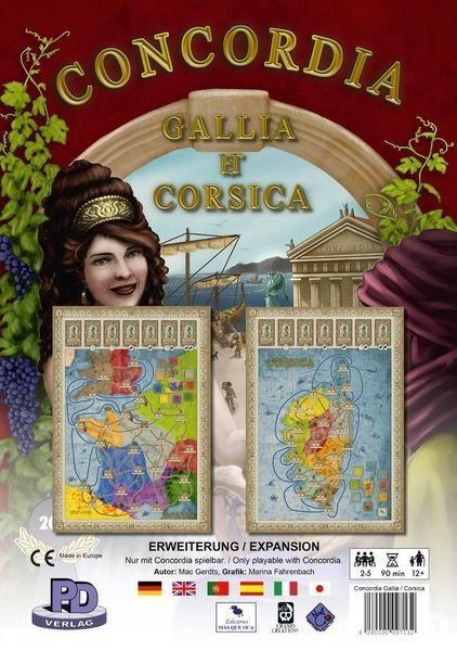EGMONT DODATEK GALIA/KORSYKA DO GRY CONCORDIA 12+
