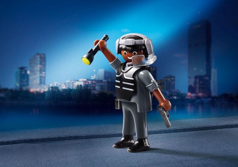 PLAYMOBIL FIGURKA POLICJANT JEDNOSTKI SPECJALNEJ 70238 4+