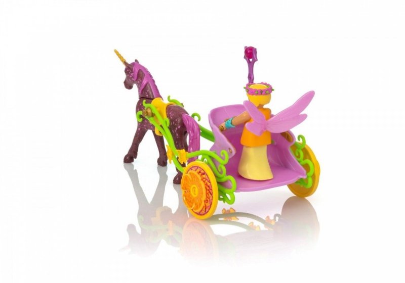 PLAYMOBIL WRÓŻKA KWIATÓW Z KAROCĄ JEDNOROŻCA 9136 4+