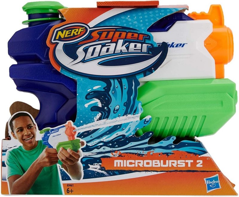 HASBRO BLASTER WODNY NERF SUPER SOAKER MICROBUST A9461 6+