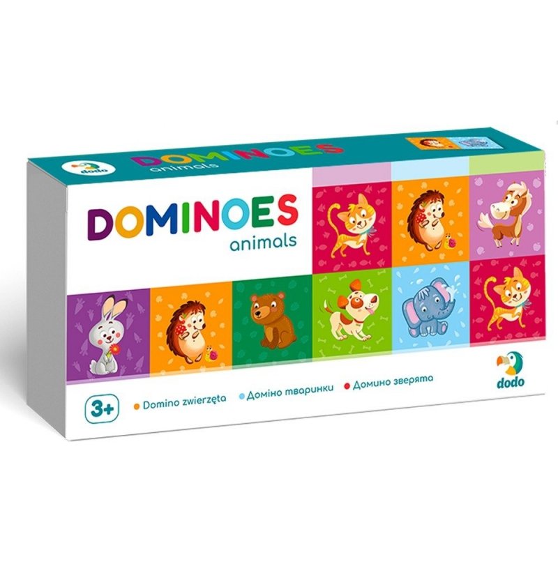 TM TOYS DODO DOMINO ZWIERZĘTA 3+