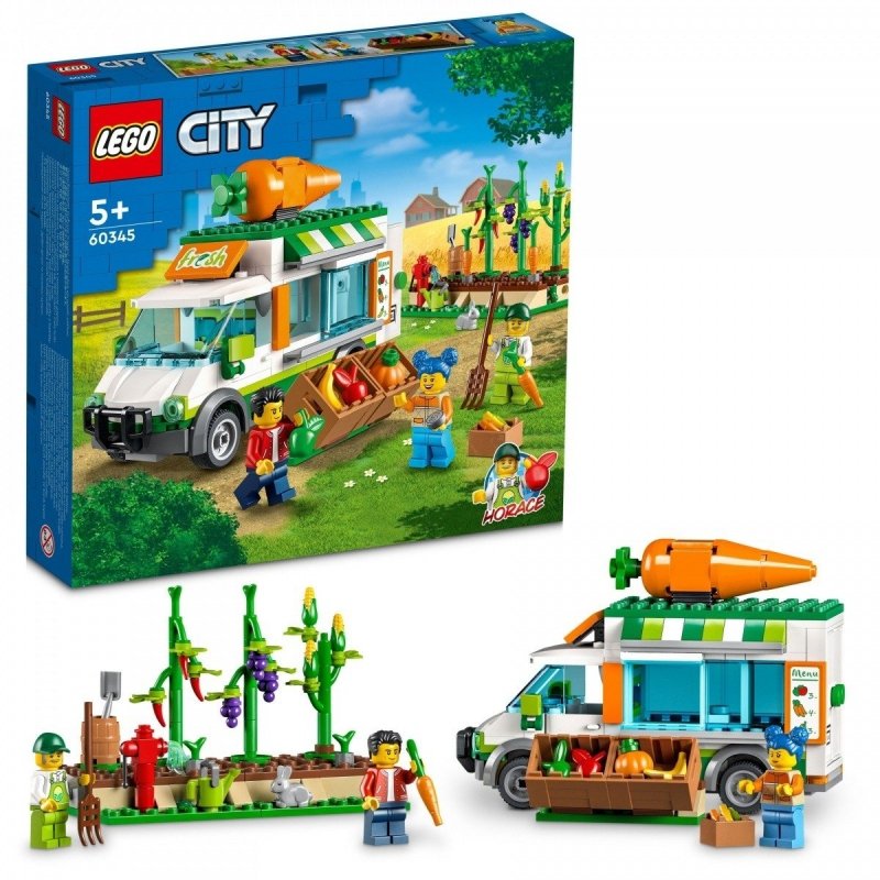 LEGO CITY FURGONETKA NA TARGU 60345 5+