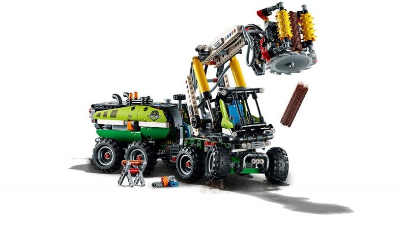 LEGO TECHNIC MASZYNA LEŚNA 42080 10+