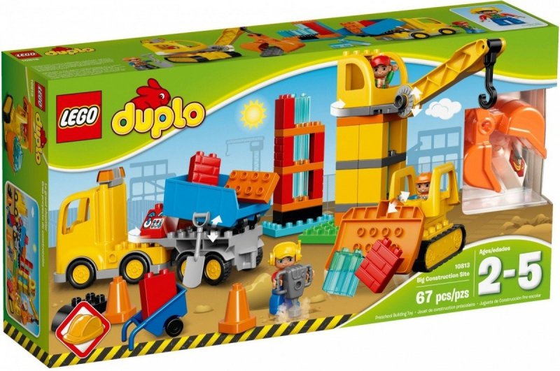 LEGO DUPLO WIELKA BUDOWA 10813 2+