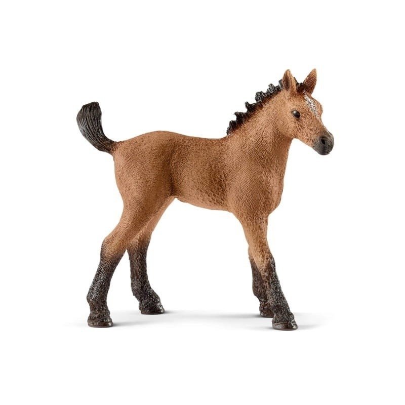 SCHLEICH KOŃ RASY QUARTER ŹREBIĘ HORSE CLUB RED 13854 3+