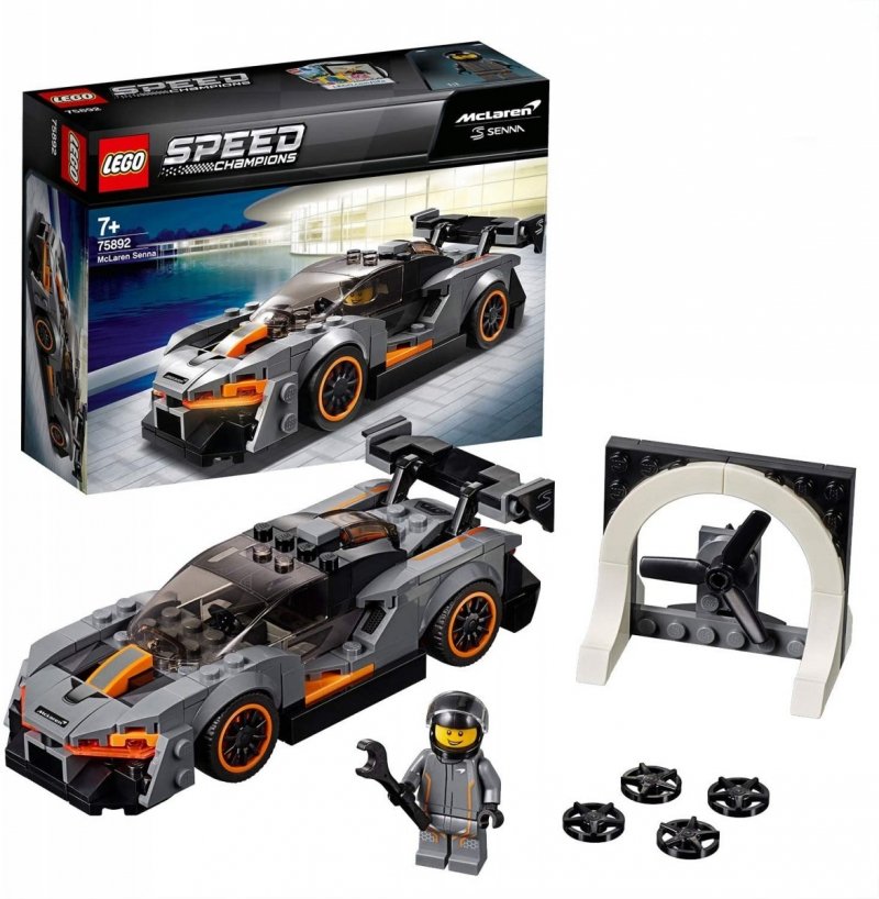 LEGO SPEED CHAMPIONS MCLAREN SENNA 75892 7+