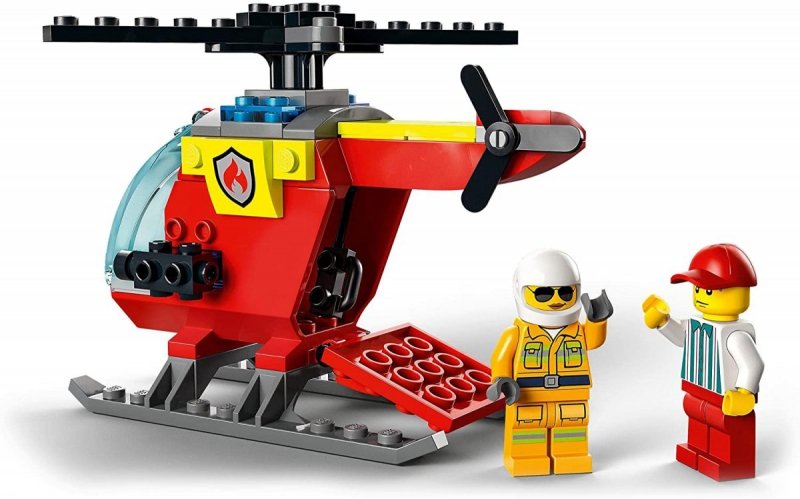 LEGO CITY HELIKOPTER STRAŻACKI 60318 4+