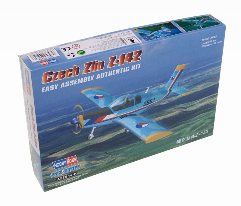 HOBBY BOSS CZECH ZLIN Z-142 80282 SKALA 1:72