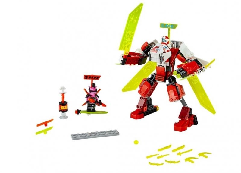 LEGO NINJAGO ROBOT ODRZUTOWIEC KAIA 217EL. 71707 7+