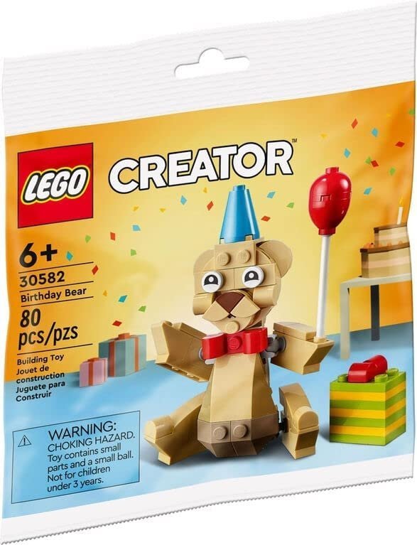 LEGO CREATOR URODZINOWY NIEDŹWIEDŹ 30582 6+