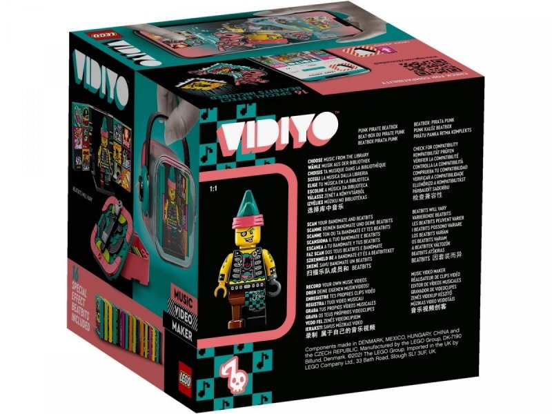 LEGO VIDIYO PUNK PIRATE BEATBOX 73EL. 43103 7+