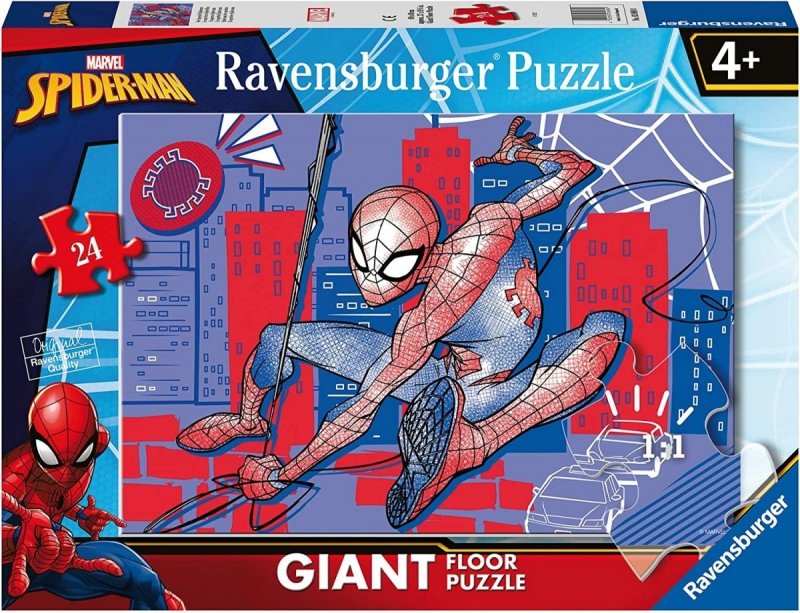 RAVENSBURGER 24 EL. GIGANT SPIDER-MAN PUZZLE 4+