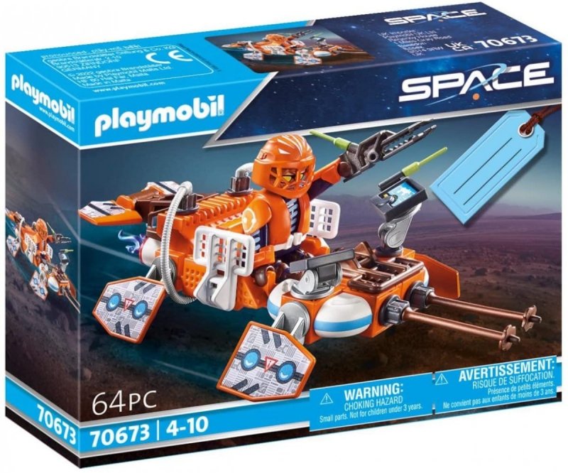 PLAYMOBIL SPACE SPEEDER 70673 4+