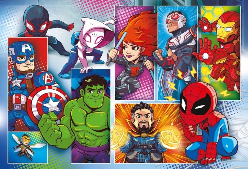 CLEMENTONI 24 EL. MAXI SUPERHERO PUZZLE 3+