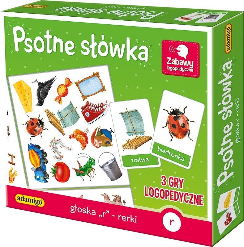 ADAMIGO GRA PSOTNE SŁÓWKA - GŁOSKA R-RERKI 5+