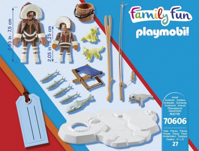 PLAYMOBIL FAMILY FUN WĘDKARZ 70606 4+
