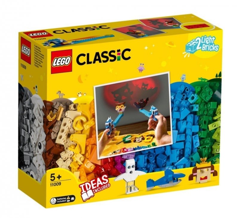 LEGO CLASSIC KLOCKI I ŚWIATŁA 11009 5+