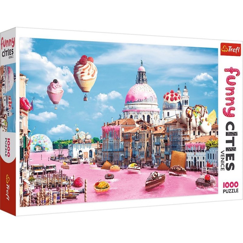 TREFL 1000 EL. SŁODYCZE W WENECJI PUZZLE 12+