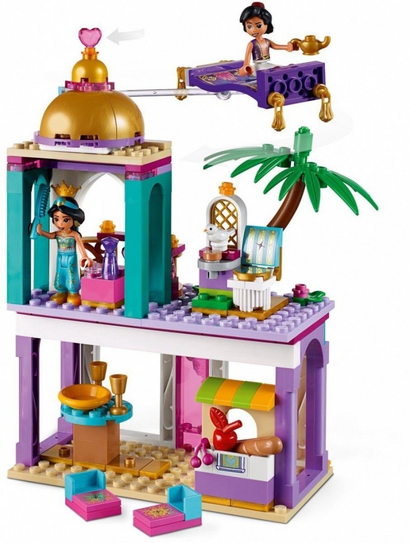 LEGO DISNEY PRINCESS PAŁACOWE PRZYGODY ALADYNA I DŻASMINY 41161 5+