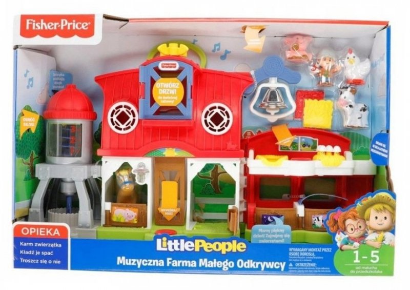 FISHER PRICE LITTLE PLANET MUZYCZNA FARMA MAŁEGO ODKRYWCY FKD34 12M+