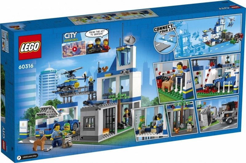 LEGO CITY POSTERUNEK POLICJI 60316 6+