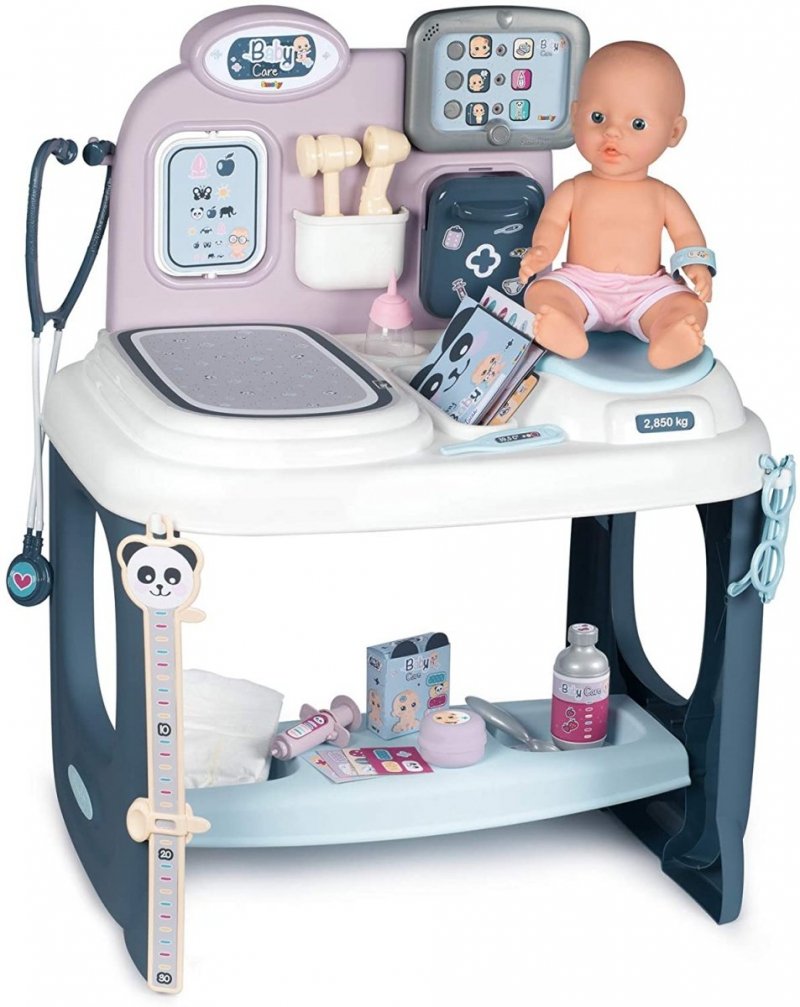 SMOBY BABY CARE CENTRUM OPIEKI Z LALKĄ 3+