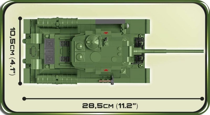 COBI T-34/85 668 EL. 2542 7+