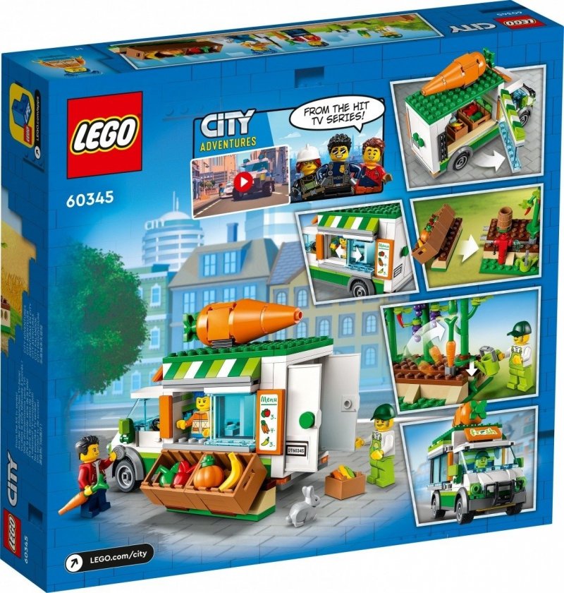 LEGO CITY FURGONETKA NA TARGU 60345 5+