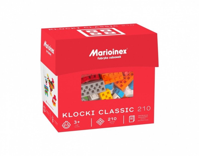 MARIOINEX KLOCKI CLASSIC 210 SZT. 3+